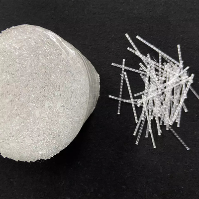 İnşaat Madenciliği için Beton Takviyeli Polipropilen Elyaf Makrofiberler 54mm