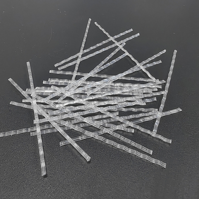 Püskürtme beton için Sentetik Polipropilen Fiber Dalga Formu 54mm