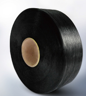 Siyah FDY Polyester İplik 300D/96F 600D/192F Parlak