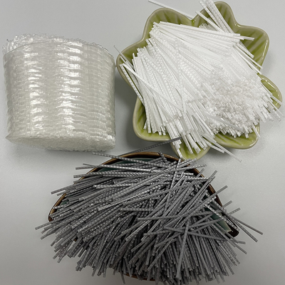 Çatlama Önleyici Çimento Betonu İçin Sentetik Polipropilen PP Fiber Makrofiber