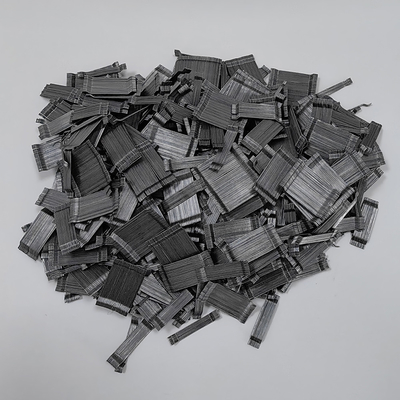 Briture Beton İçin Yüksek Eğilme Dayanımı 0.75mm Çaplı Çelik Elyaf