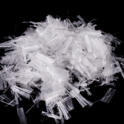 İyi Dispersiyonlu Çimento Polipropilen Güçlendirici Fiber Beton Katkısı PP Fiber Mesh Formu