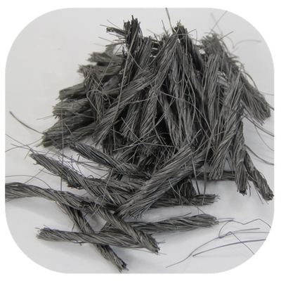 Beyaz 51/54mm PP Makro Fiber Twist Beton takviye için Fasulyeli lif