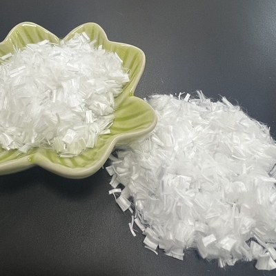 Beyaz Staple Fiber 6mmx1.66dtex Kısa Kesimli Mısır PLA Fiber Petrol Buhranı için