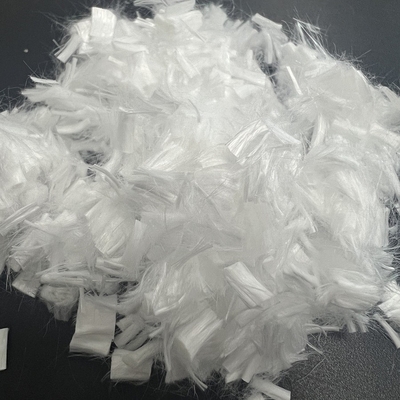 Beyaz Kırılmış Fasulye Mısır PLA Fiber For Oil Industry Drilling Fluid