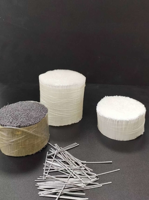 64 MM Beton Mühendisliği İçin Çıkartılmış Makro Fiber Polypropylene
