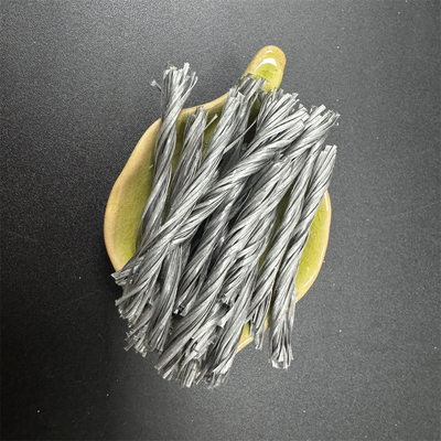 Beton Takviye için 40mm PP Fiber Bükülmüş Demet Form 500T