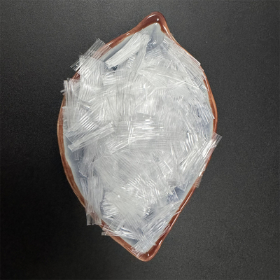 10mm PP Mesh Fiber, Şotbeton için Çekim Gücü ve Eğim Gücünü Artırır