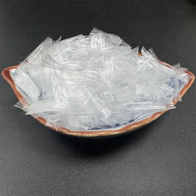 10mm PP Mesh Fiber, Şotbeton için Çekim Gücü ve Eğim Gücünü Artırır
