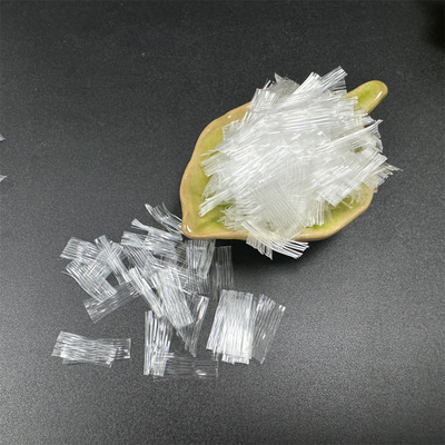 12-20mm Polypropylene Mesh Fiber Beton Mühendisliğinin Kalitesini ve Gücünü Artırıyor