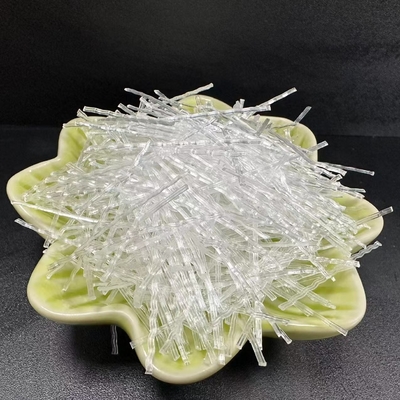 48mm Şeffaf PP Makro Fiber Su geçirmez Katman ve Yeraltı Su Koruma Projesi ve Tünelinin tampon katmanı için dalga