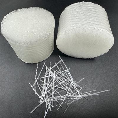 Sivil Mühendislik Katkı maddesi PP Makro Fiber Dalga Form 24-60mm Çimento Güçlendirme ve Karkma Karşıtı