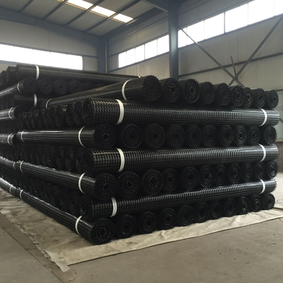 Yol Temel Takviyesi için 39x39mm Polipropilen PP Çift Eksenli Geogrid Cam