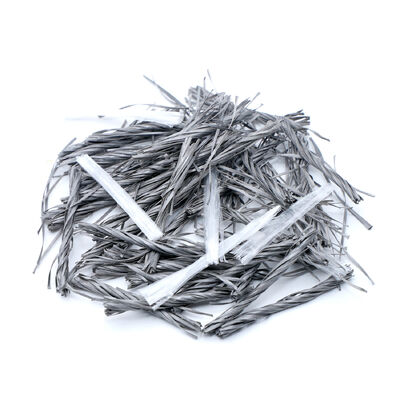 Geleneksel çelik rebar yerine Polypropylene hibrit lifler Çimento Bina için